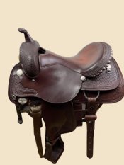 Show product details for USED Circle Y Team Penning Saddle