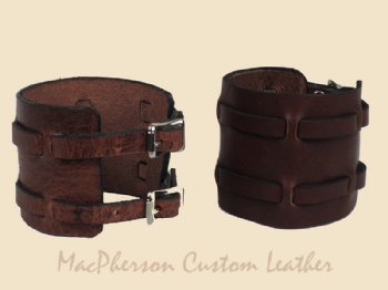 The Logan Leather Cuff