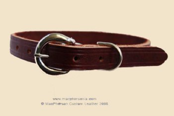 Latigo Leather Dog Collar