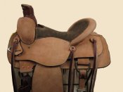 MacPherson Rough-Out Roper/Work Saddle<br /><span style="color:red">Cancelled Order Special - Reduced to $1,000<br />S O L D</span>